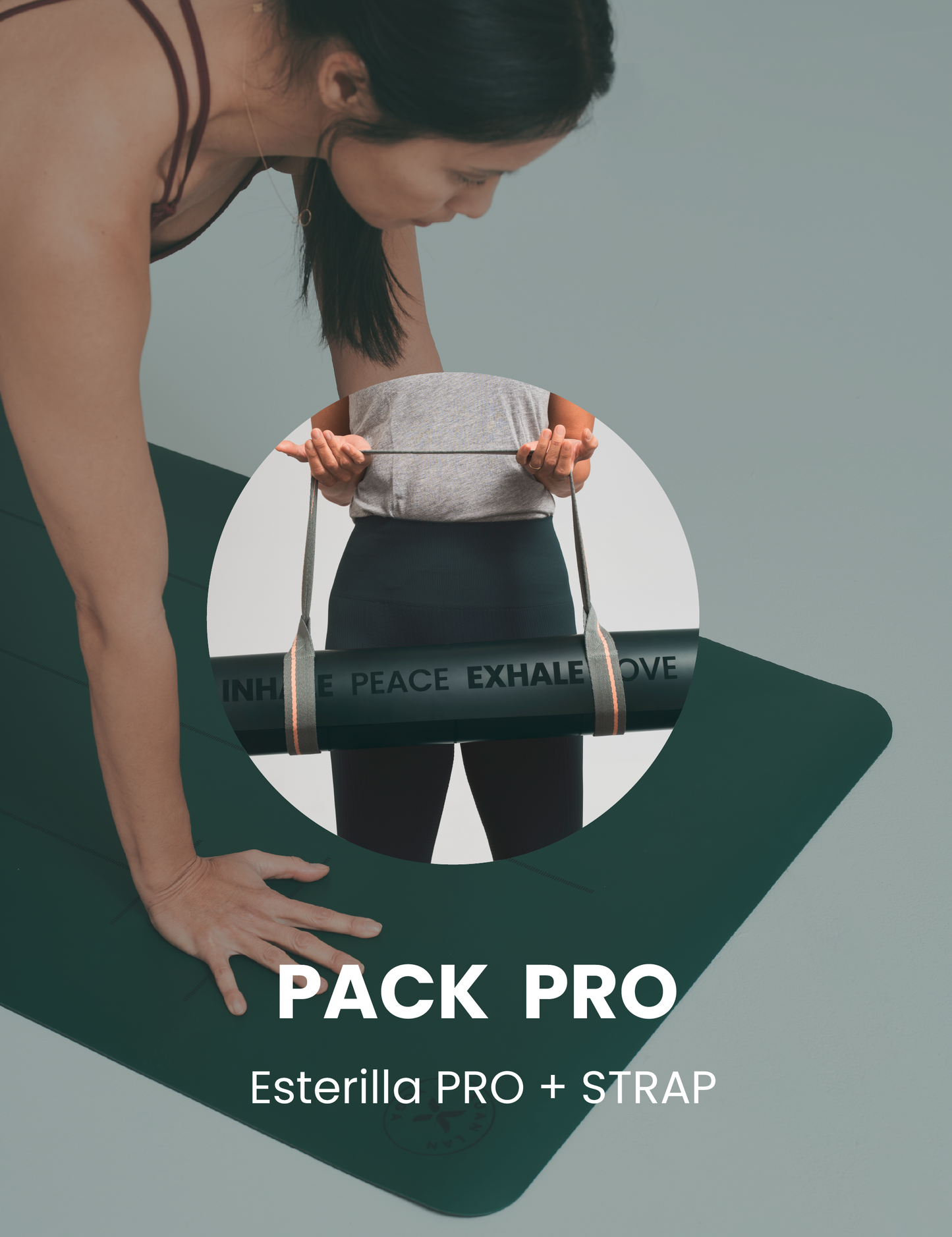 Pack Yogui PRO: Esterilla PRO + Correa