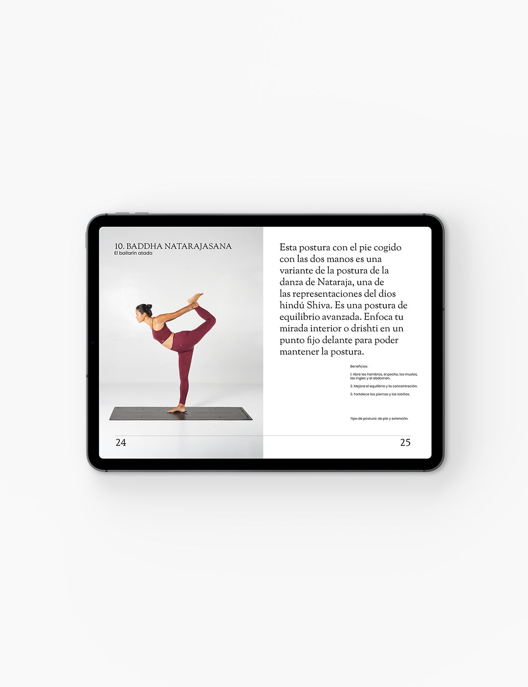 Ebook Mi diario de 28 asanas “Encuentra el equilibrio y la concentración”