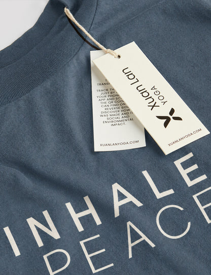 Camiseta Inhale Peace Exhale Love