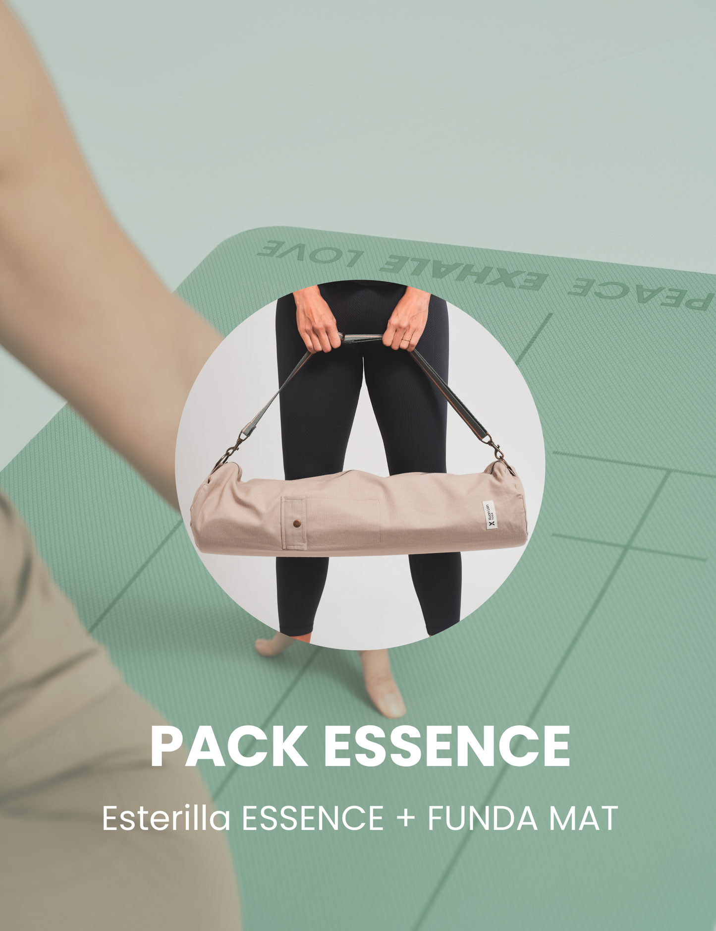 Pack ESSENCE + Accesorio de transporte — Verde Mint