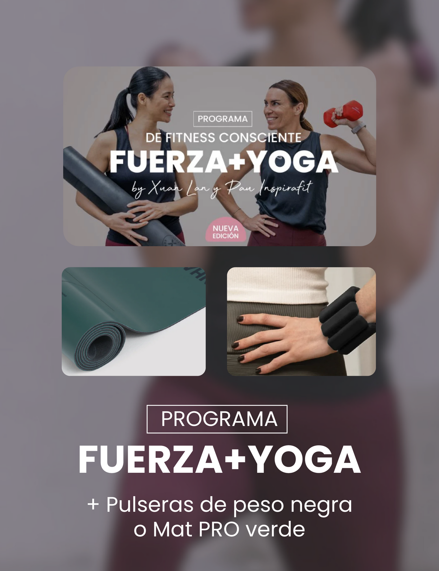 Pack Aniversario · Fuerza + Yoga