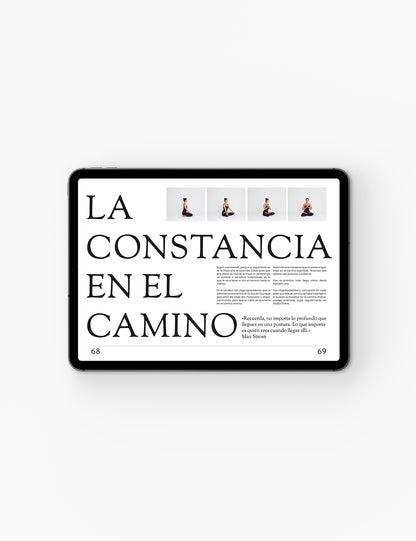 Ebook Mi diario de 28 asanas “El Camino del Yoga”